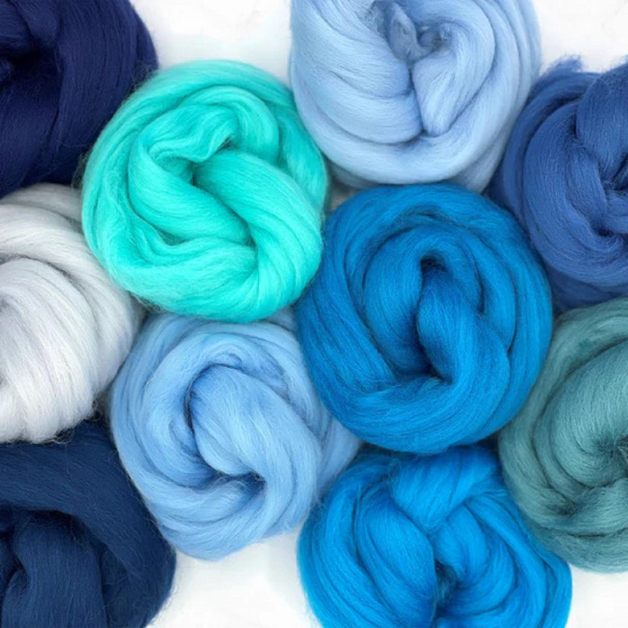 Stunning Dyed Wool Roving for Fiber Arts | Revolution Fibers ...