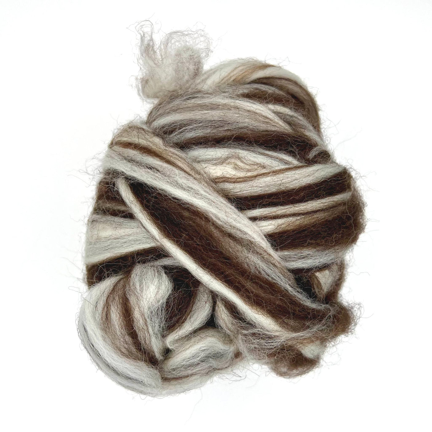 Yin Yang Corriedale Undyed Blend Wool Roving Tops