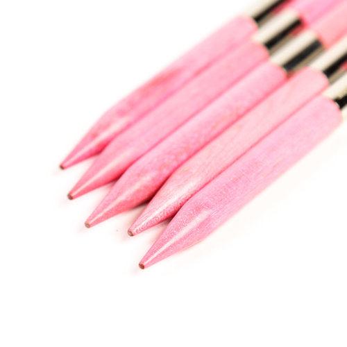 Lykke Crafts Blush 6 Inch Small  Double Point Needle Set  Tips