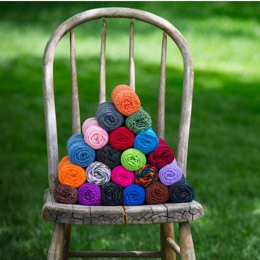 Wildfoote Luxury Sock Weight Superwash Yarn | 50 grams, 215 yards per skein-Yarn-Brown Sheep Yarn-Elderberry-Revolution Fibers